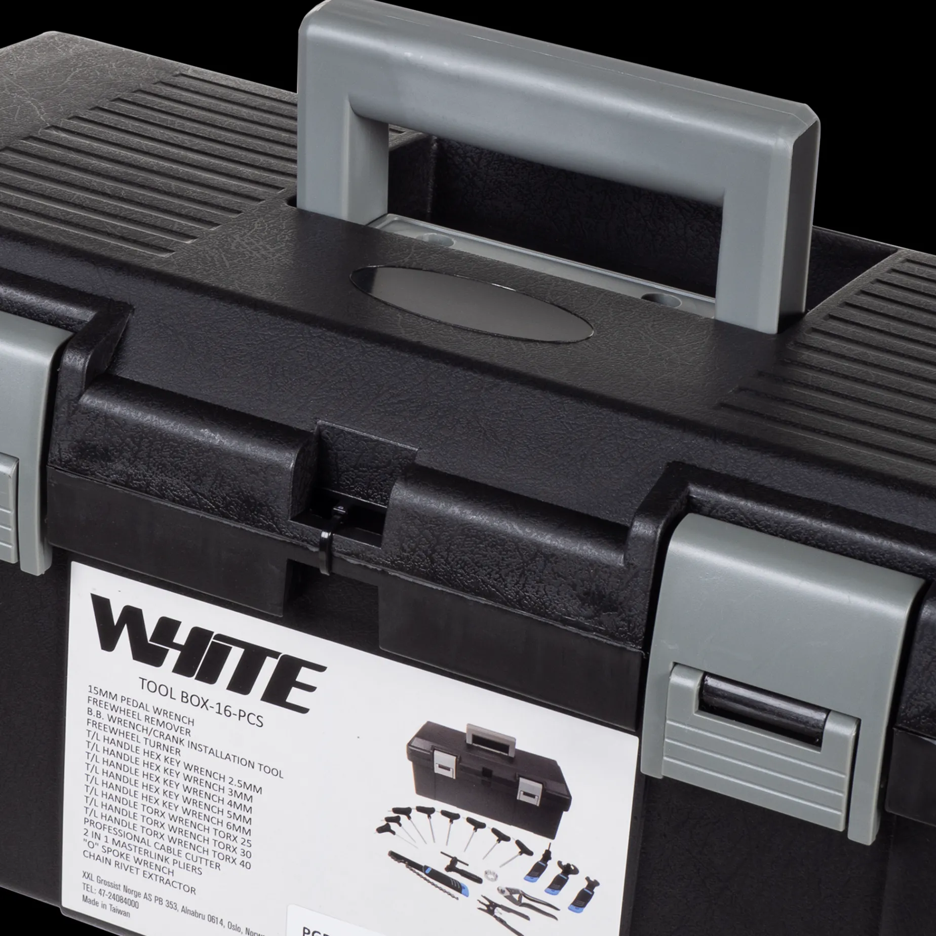Toolcase Home Mechanic Advanced, Komplett Verktygslada Cykel