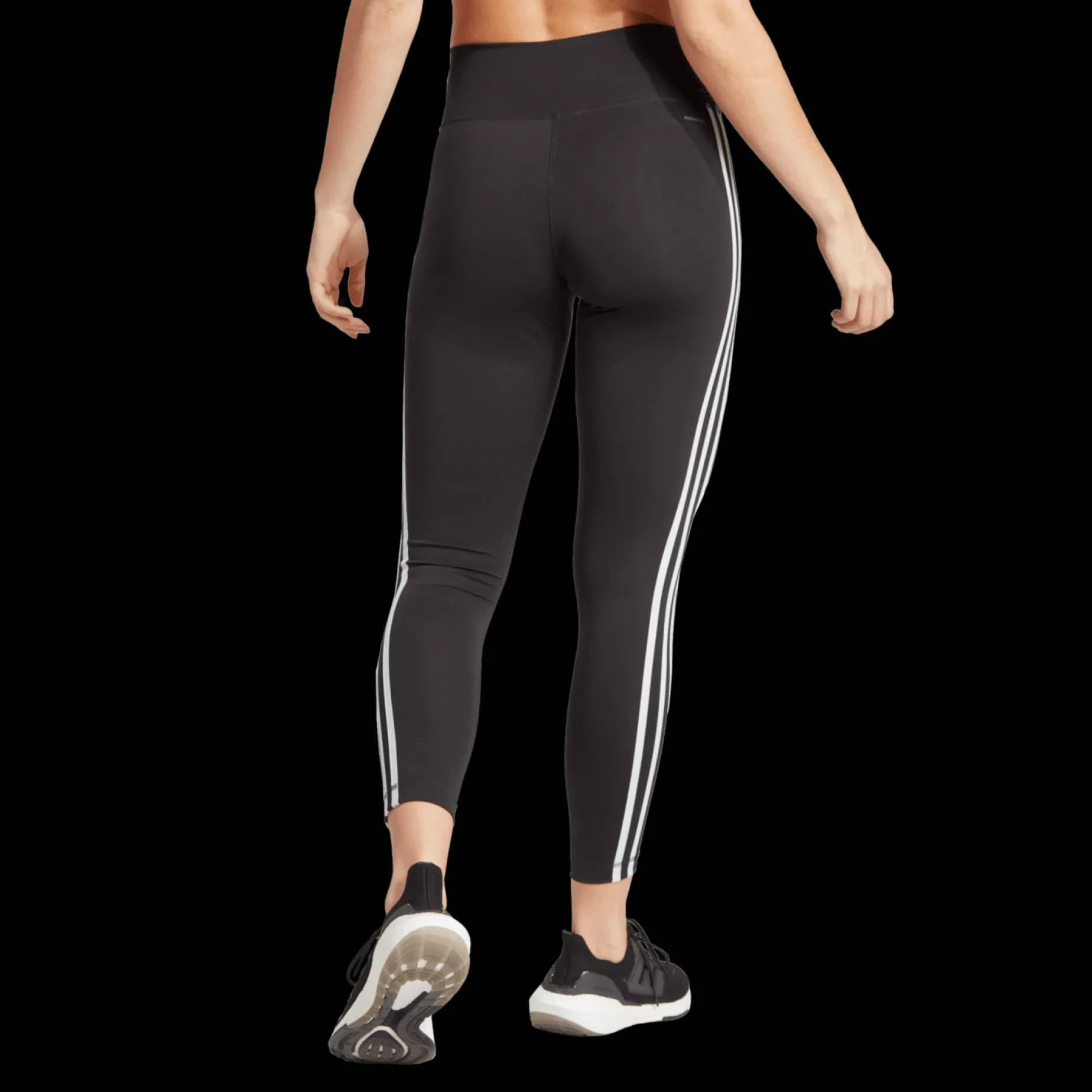 Train Essentials 3 Stripes High Waisted 7/8 Tight, Traningstights, Dam