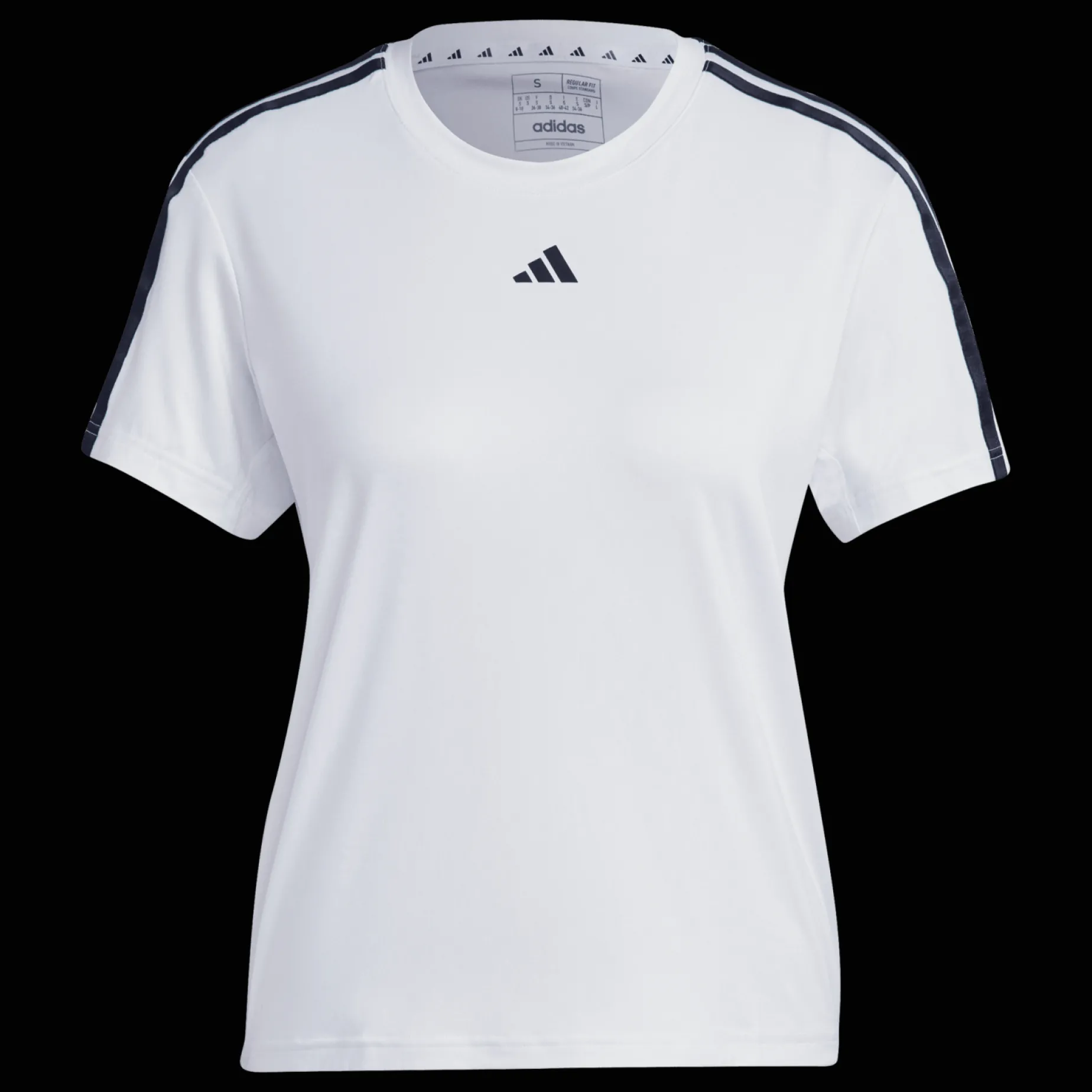 Train Essentials 3-Stripes T-Shirt, T-Shirt, Dam