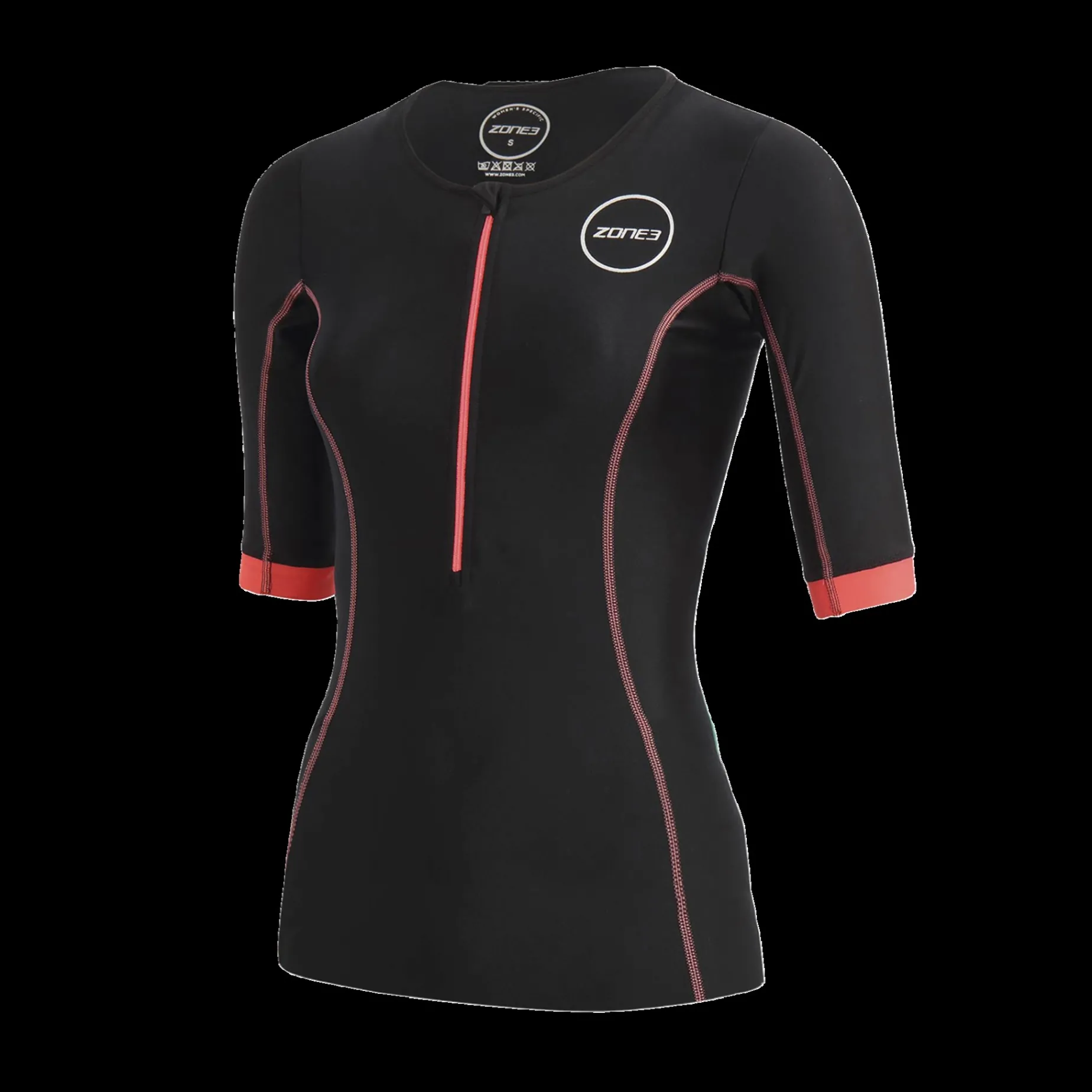 Tri Top Short Sleeve Albu, Kortarmad Thriatlon-Topp Dam