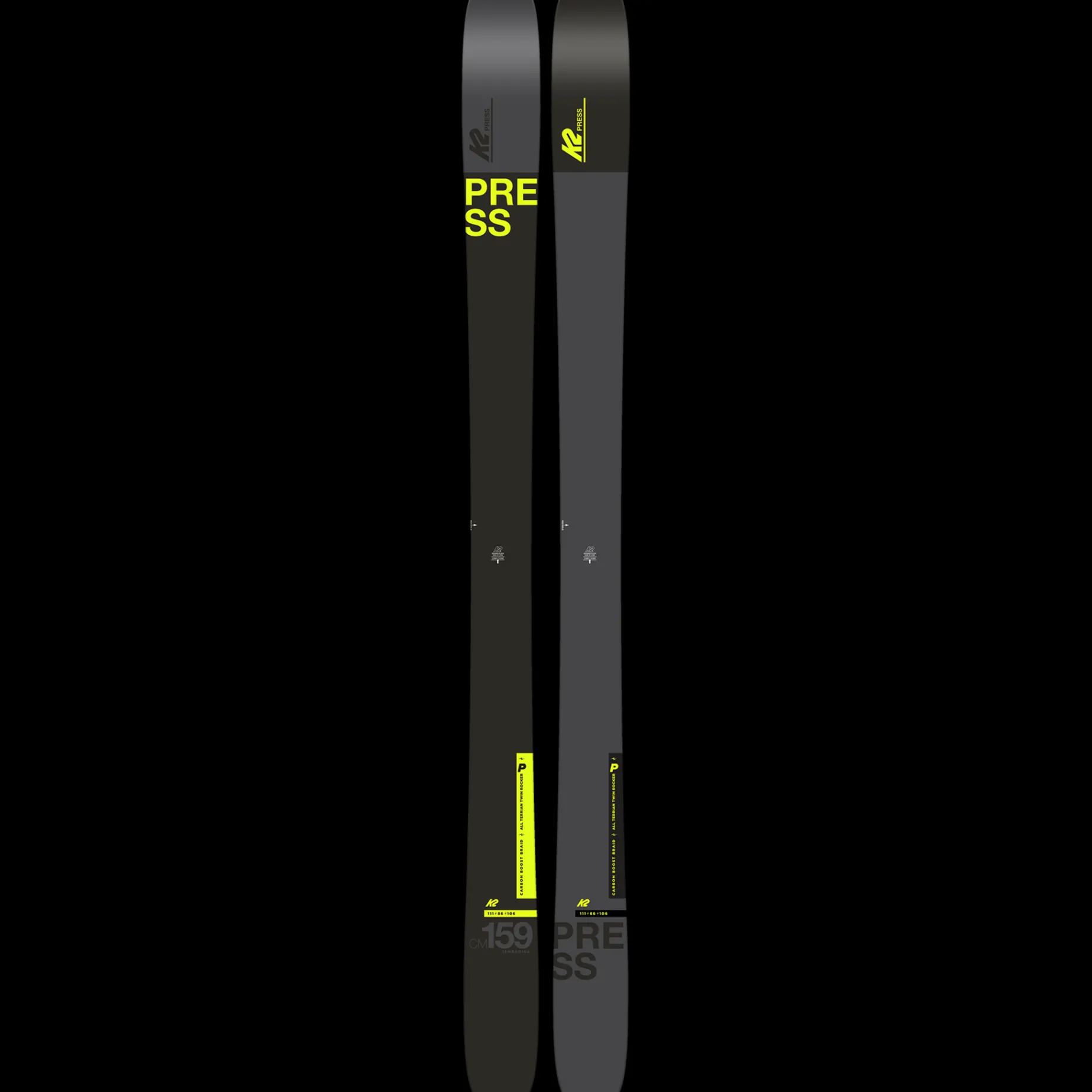 Twintip Skis Press 22/23, Twintipskida Unisex