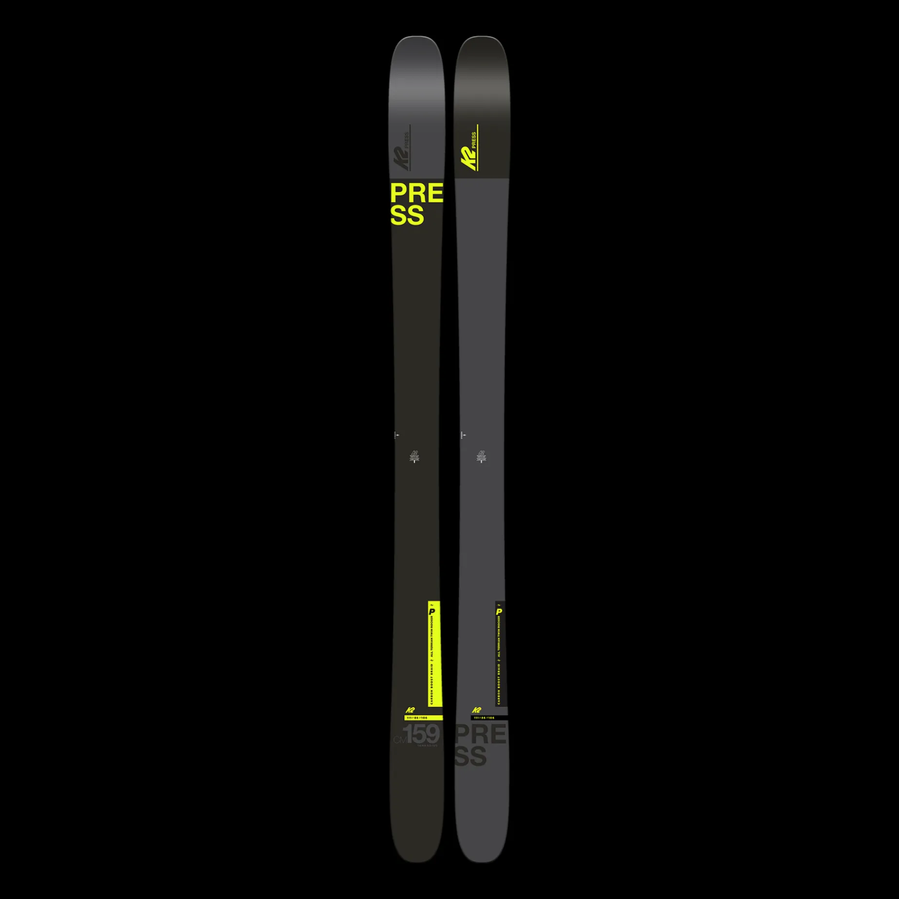 Twintip Skis Press 22/23, Twintipskida Unisex