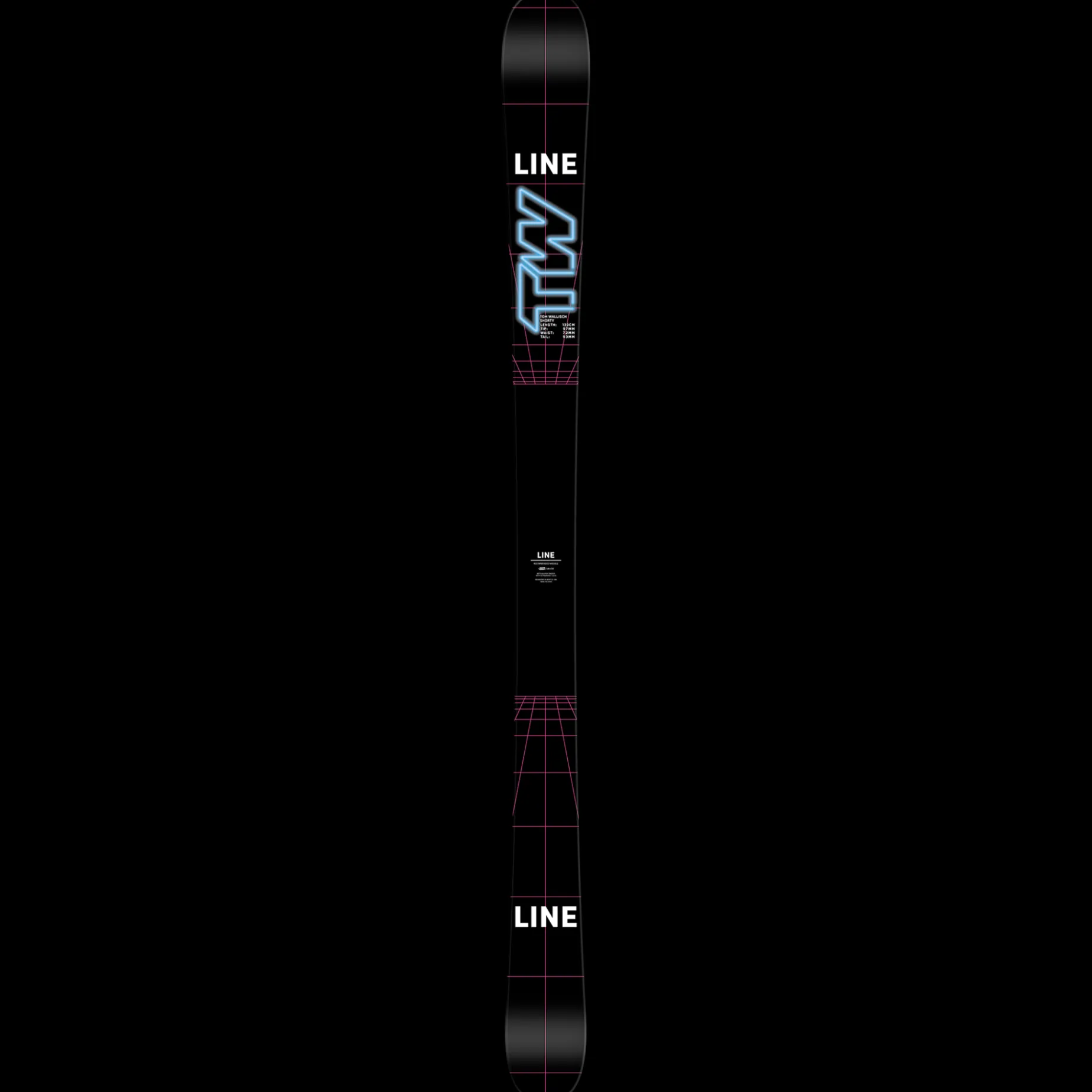 Twintip Skis Tom Wallisch Shorty 22/23, Twintipskida Junior