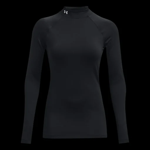 Ua Authentics Mock Neck, Kompressionstroja Dam