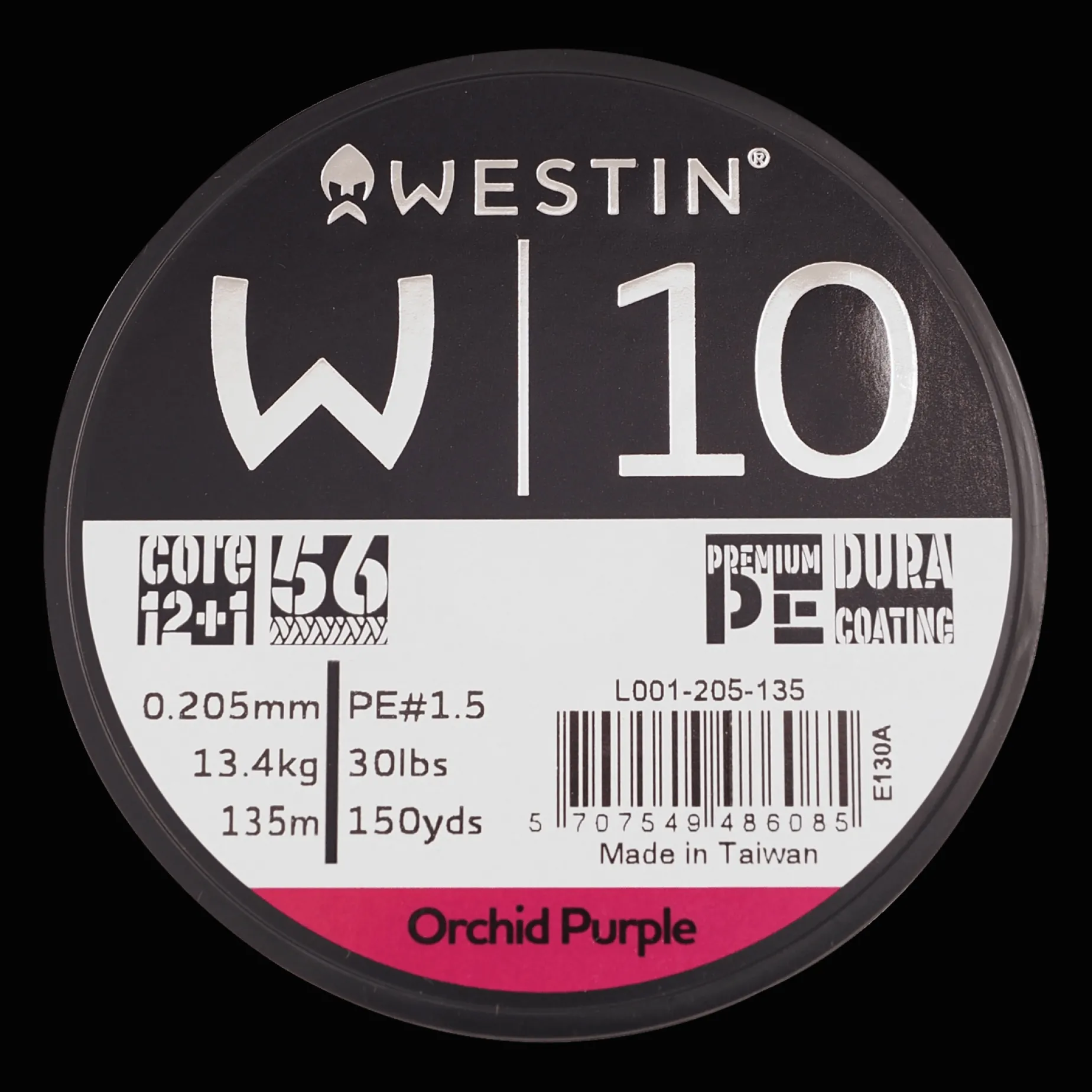 W10 13 Braid Orchid 0.205Mm 135M 13.4Kg, Fiskelina Multifilament