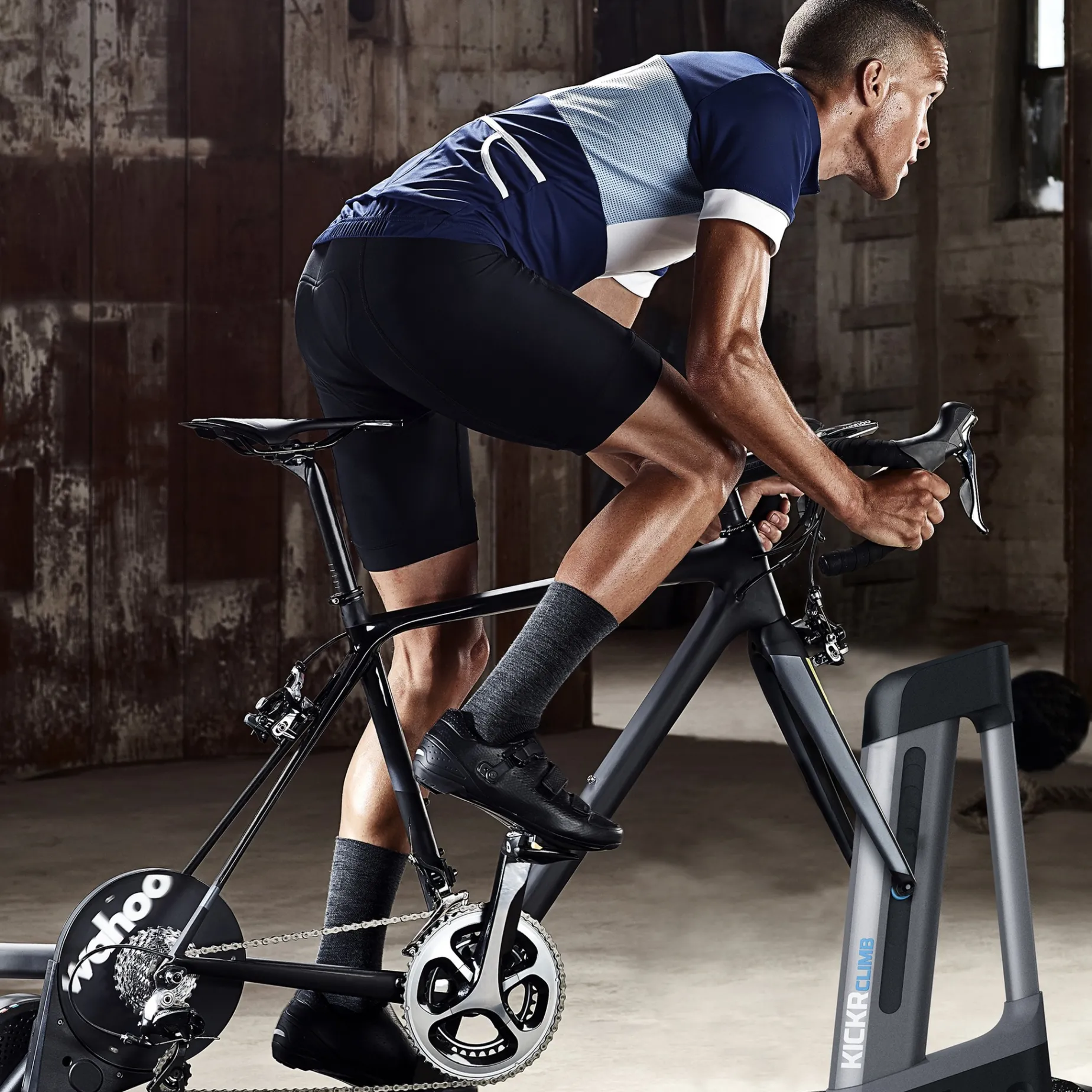 Wahoo, Kickr Climb, Aktivt Framhjulsstod Till Cykeltrainer