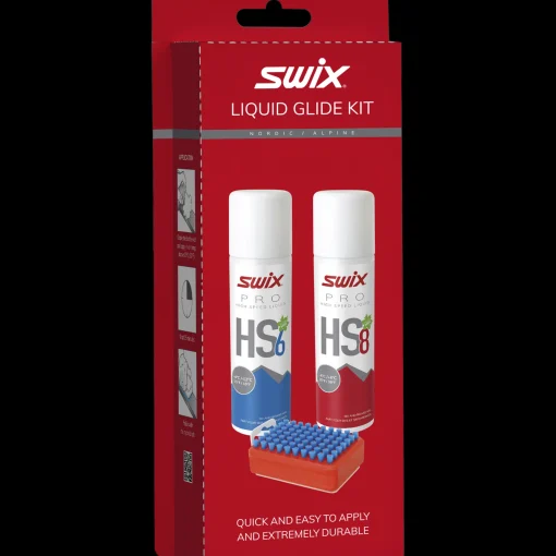 Wax Kit P17 Liquid Glide 23/24, Set Med Snabbglidvalla Och Borste Langdakning