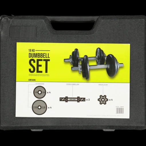 Weightcase 18Kg, Hantelset