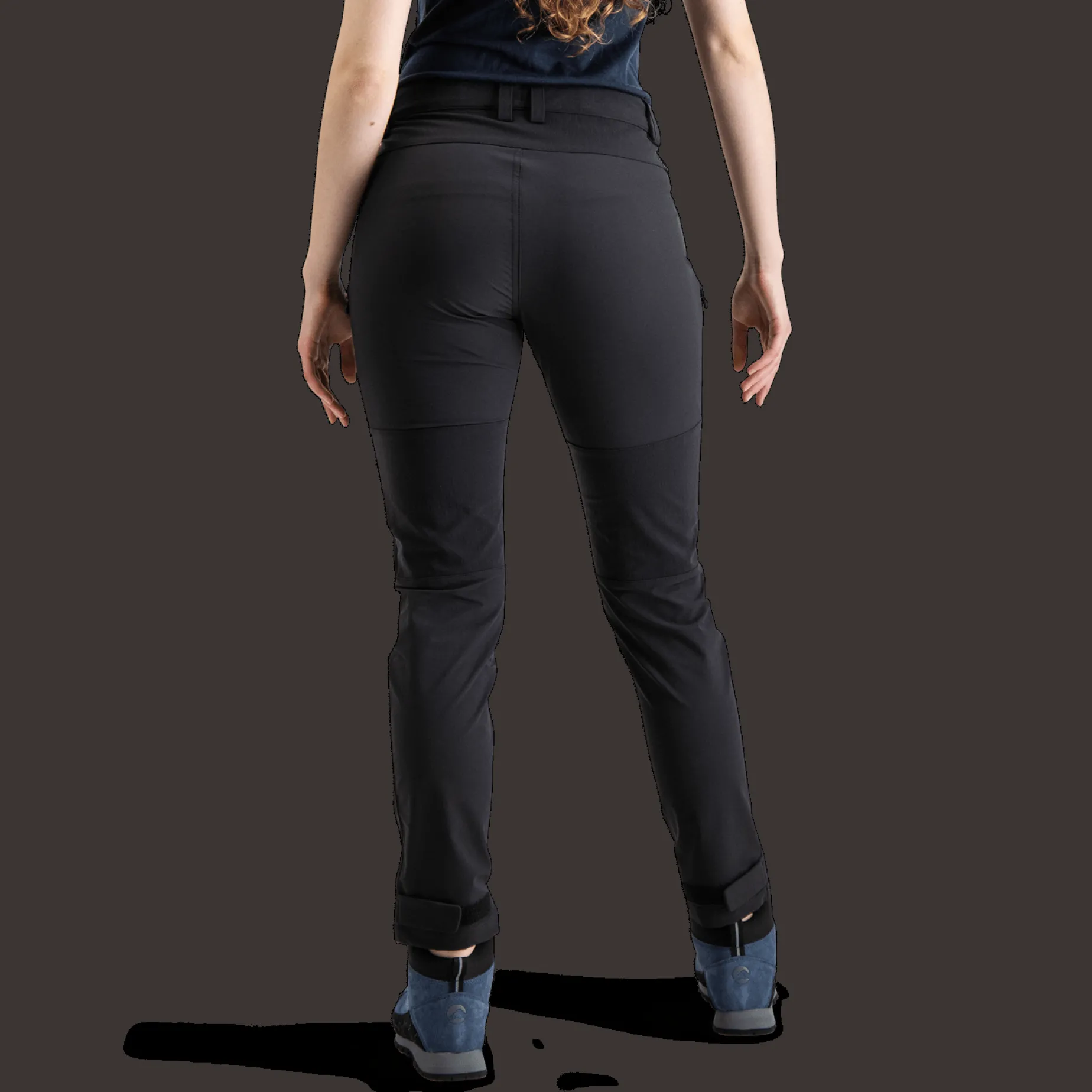 Zircon Slim Pant, Softshellbyxor, Vandringsbyxor, Dam