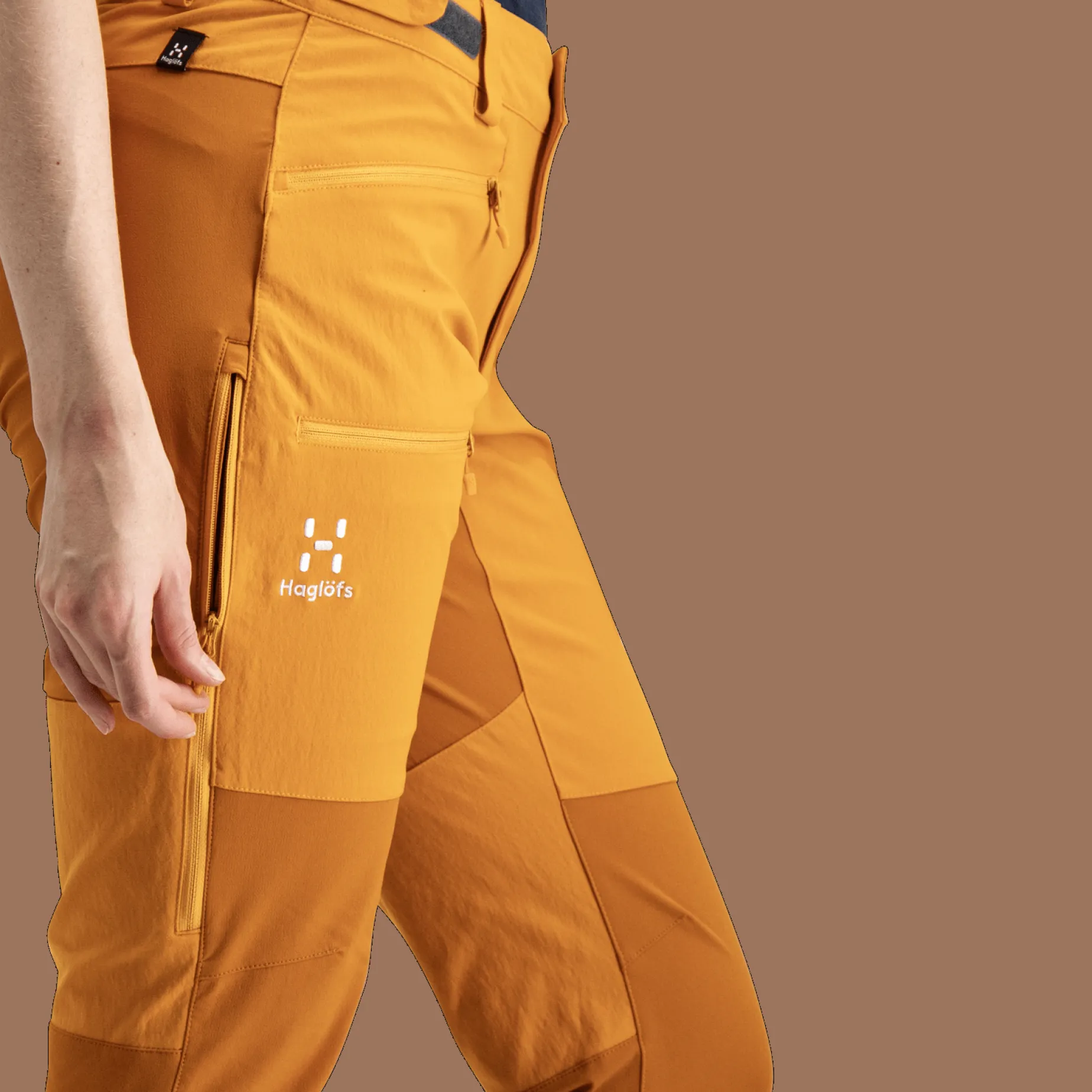 Zircon Slim Pant, Softshellbyxor, Vandringsbyxor, Dam