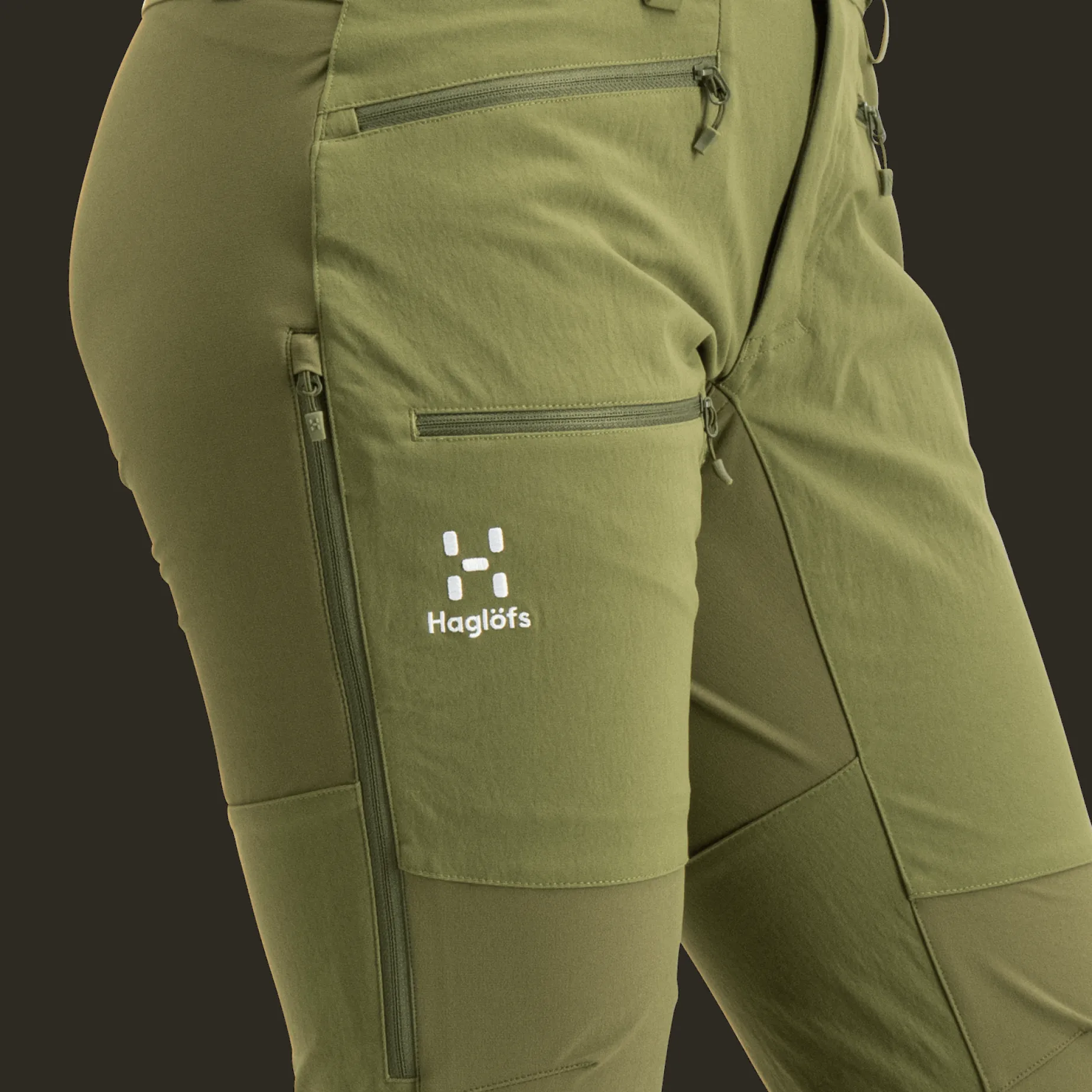 Zircon Slim Pant, Softshellbyxor, Vandringsbyxor, Dam