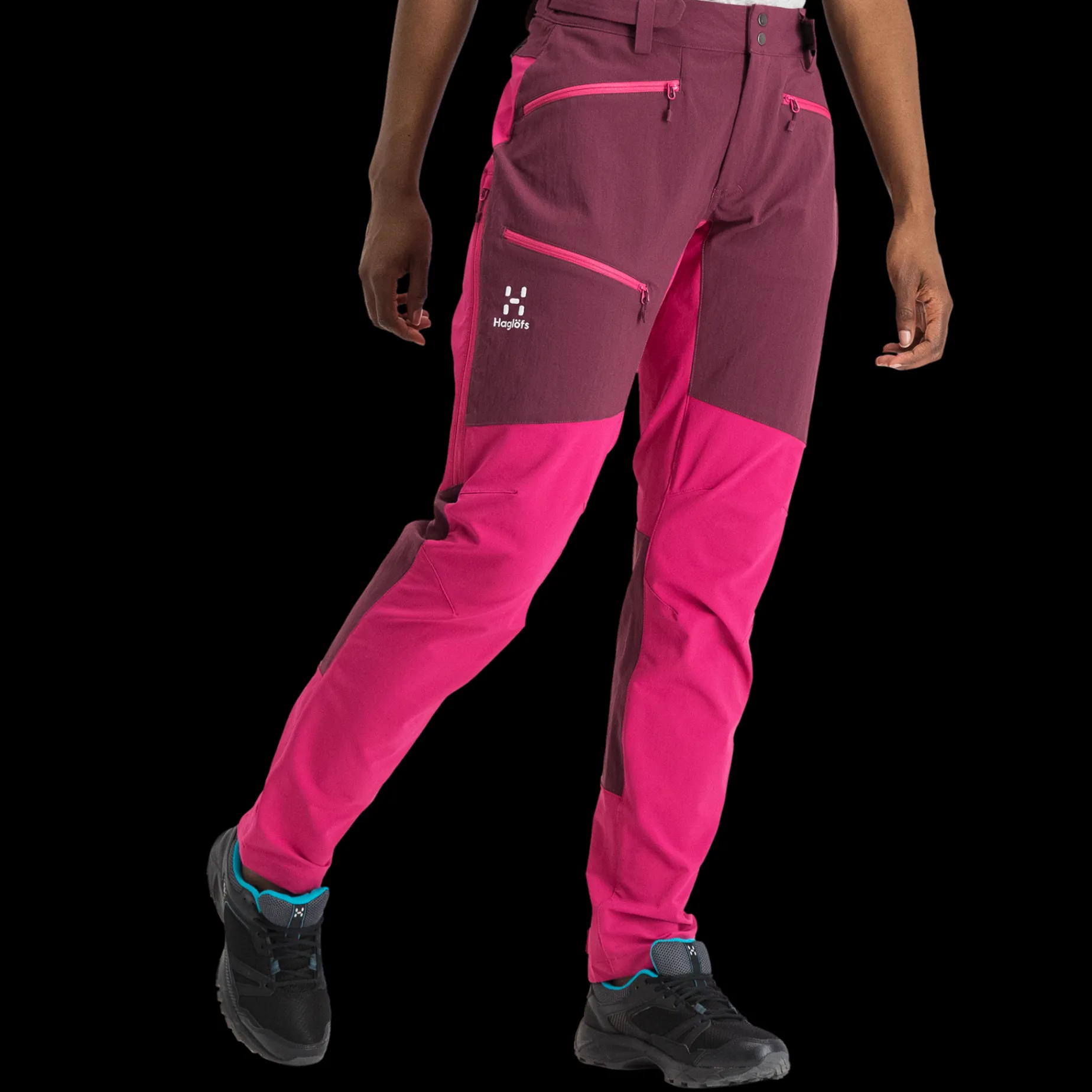 Zircon Slim Pant W, Vandringsbyxor Dam