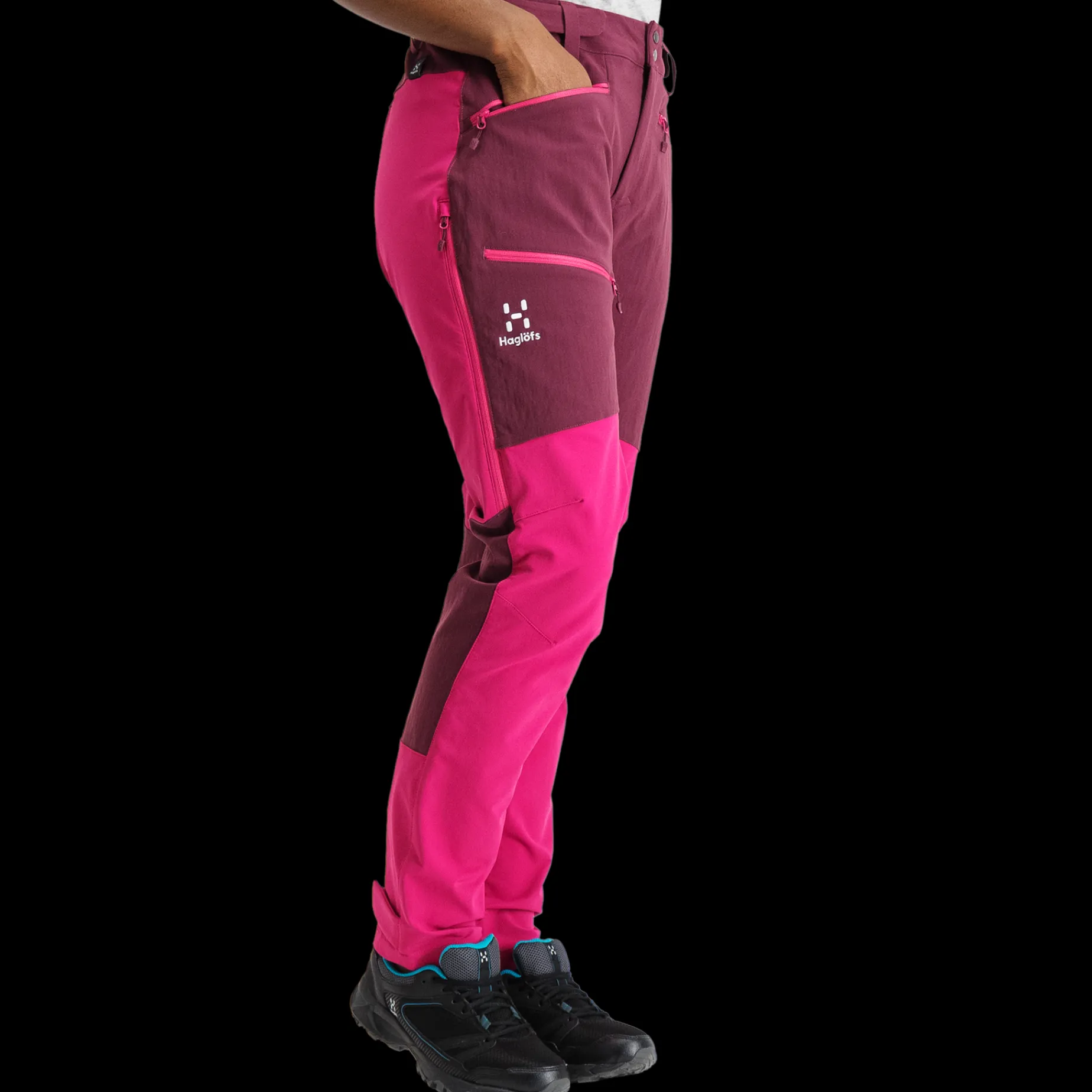 Zircon Slim Pant W, Vandringsbyxor Dam