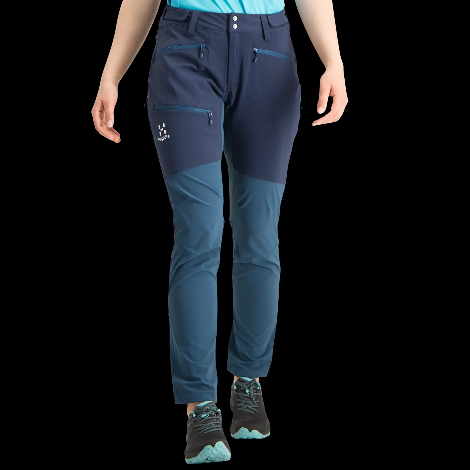 Zircon Slim Pant W, Vandringsbyxor Dam