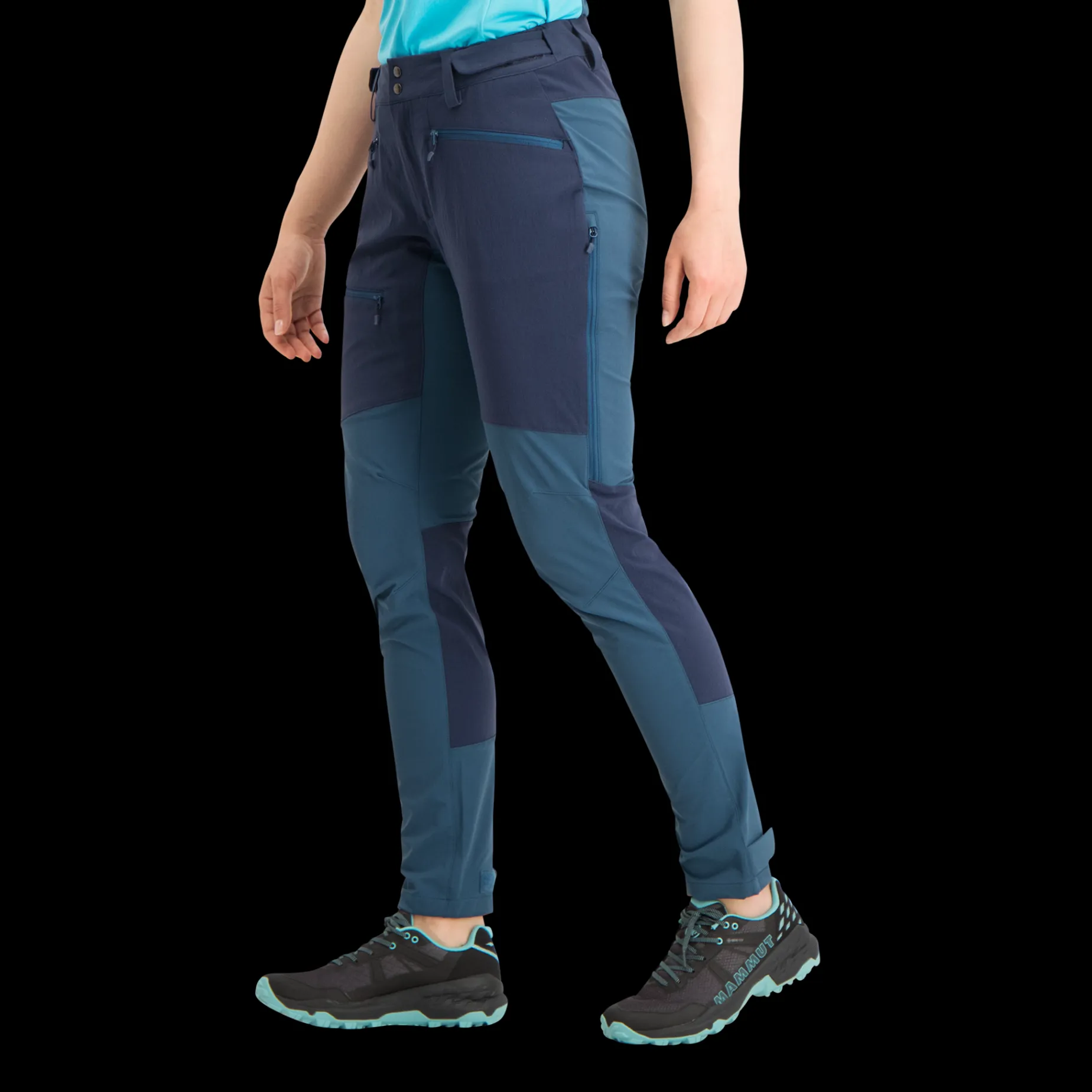 Zircon Slim Pant W, Vandringsbyxor Dam