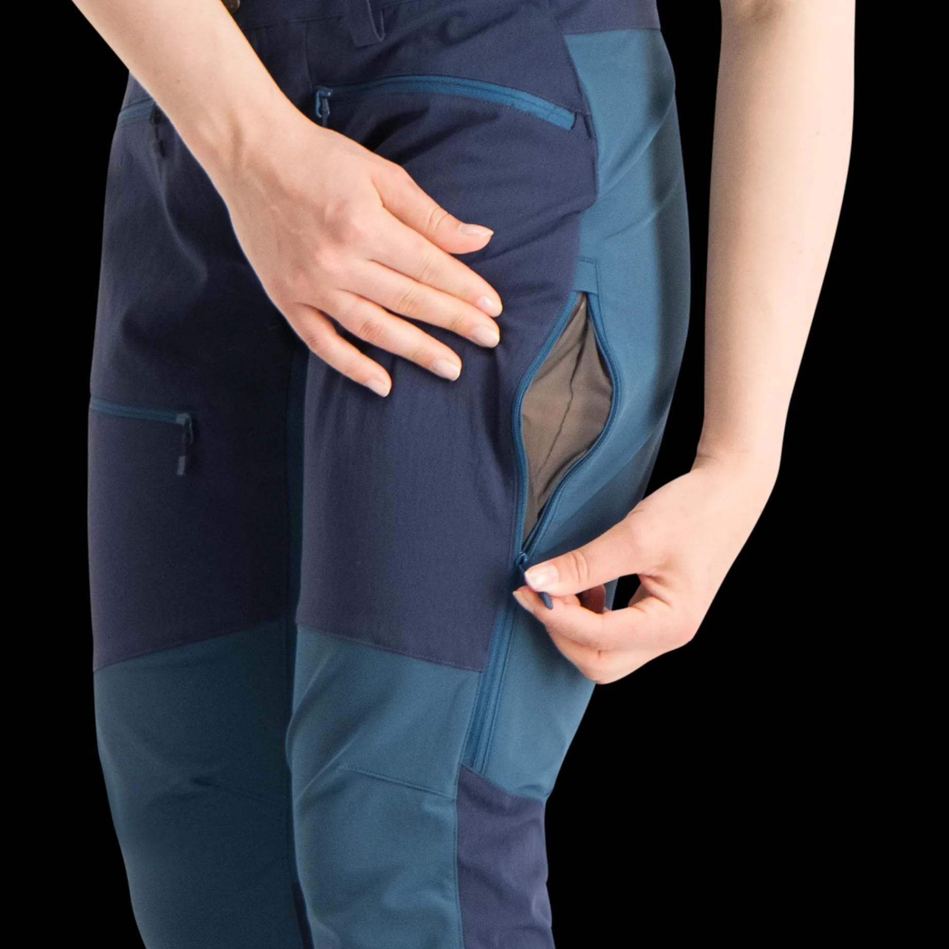 Zircon Slim Pant W, Vandringsbyxor Dam